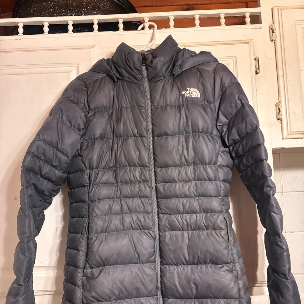 The North Face 550 fill goose down parka womens medium - Picture 4 of 8
